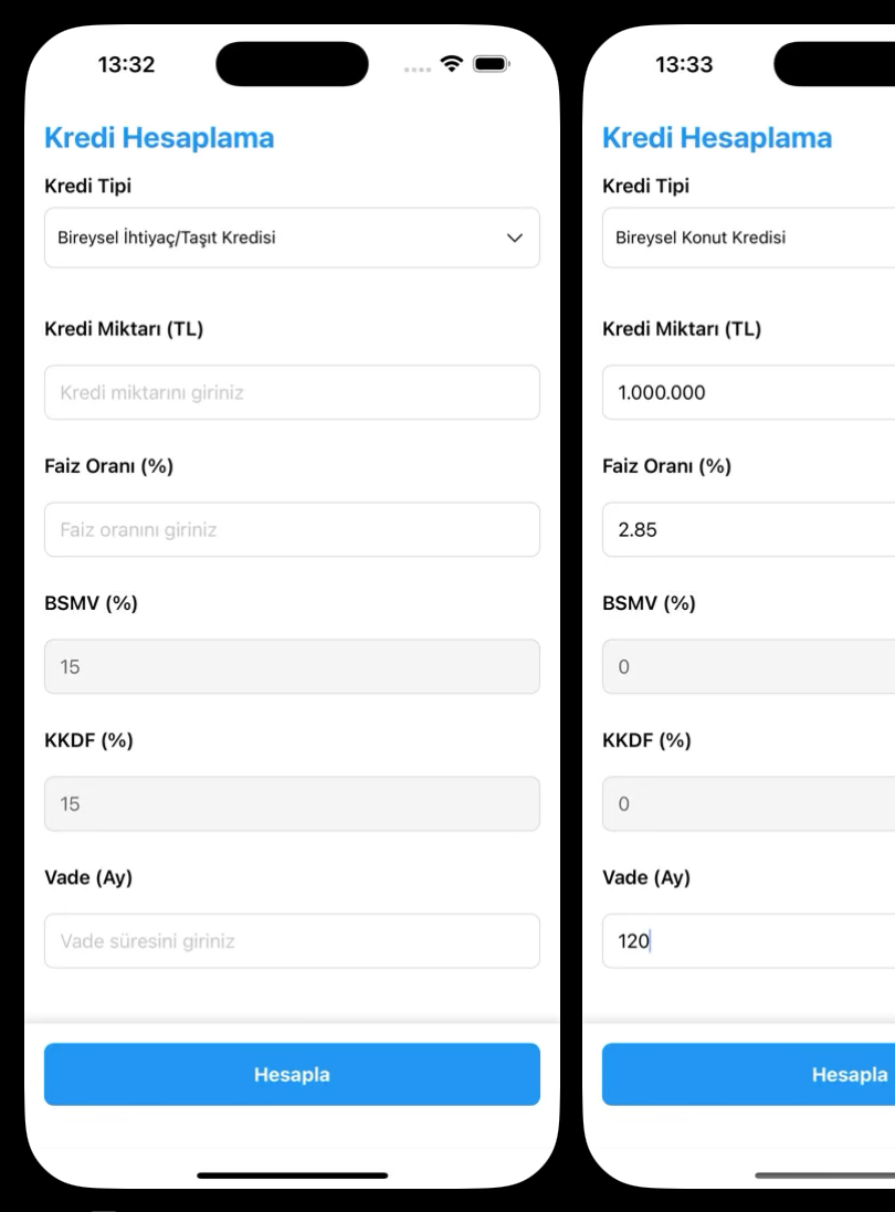Banker: Credit Calculation